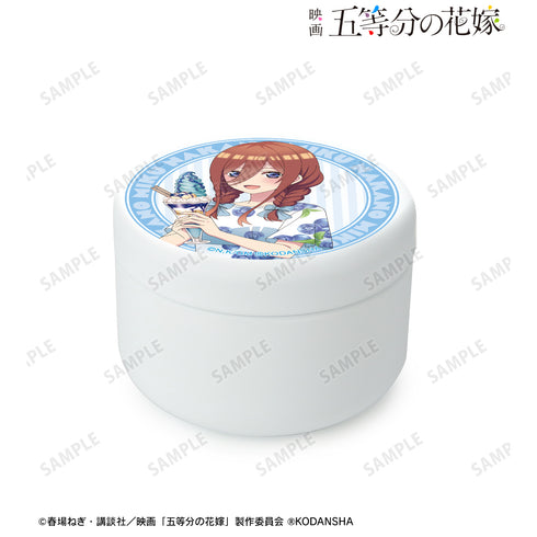 『映画 五等分の花嫁』描き下ろしイラスト 中野三玖 フルーツワンピースver. プチ缶ケース