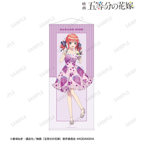 『五等分の花嫁』描き下ろしイラスト 中野二乃 フルーツワンピースver. 等身大タペストリー【202501再販】