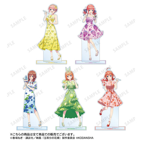 『映画 五等分の花嫁』描き下ろしイラスト 中野三玖 フルーツワンピースver. 特大アクリルスタンド