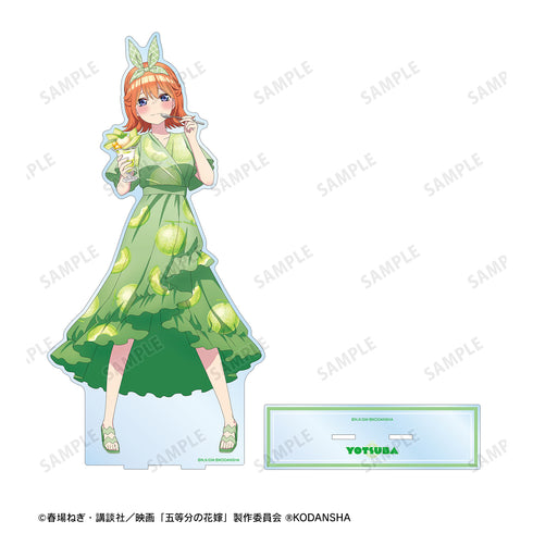 『映画 五等分の花嫁』描き下ろしイラスト 中野四葉 フルーツワンピースver. 特大アクリルスタンド