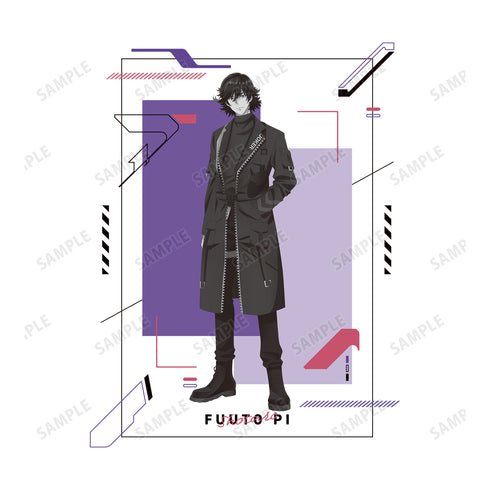 『⾵都探偵』描き下ろしイラスト 左翔太郎 タクティカルファッションver. バックプ リントジップパーカー(メンズ/レディース)