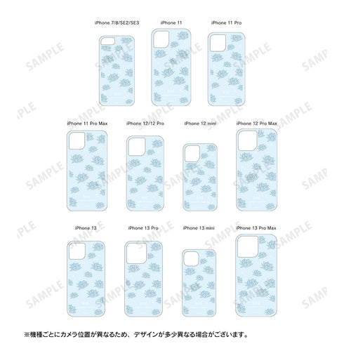 『夢色キャスト』藤村伊織 グリッターiPhoneケース