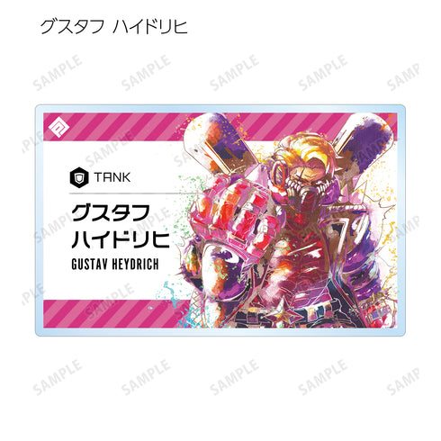 "#Compass: Battle Analysis System" Trading Ani-Art aqua label Acrylic Nameplate Ver. A (9 Varieties) Box Set