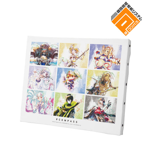 『#コンパス 戦闘摂理解析システム』Ani-Art aqua label キャンバスボード ver.B