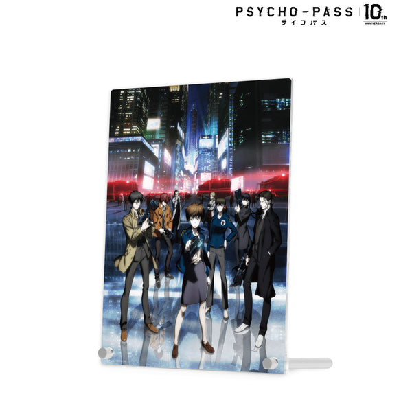 『PSYCHO-PASS サイコパス10th ANNIVERSARY』PSYCHO-PASS サイコパス 2 キービジュアル A4アクリルアートパネル