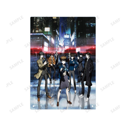 『PSYCHO-PASS サイコパス10th ANNIVERSARY』PSYCHO-PASS サイコパス 2 キービジュアル A4アクリルアートパネル