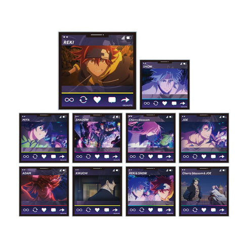 『SK∞ エスケーエイト』トレーディングSNS風アクリルカード(単位/BOX)【202509再販】