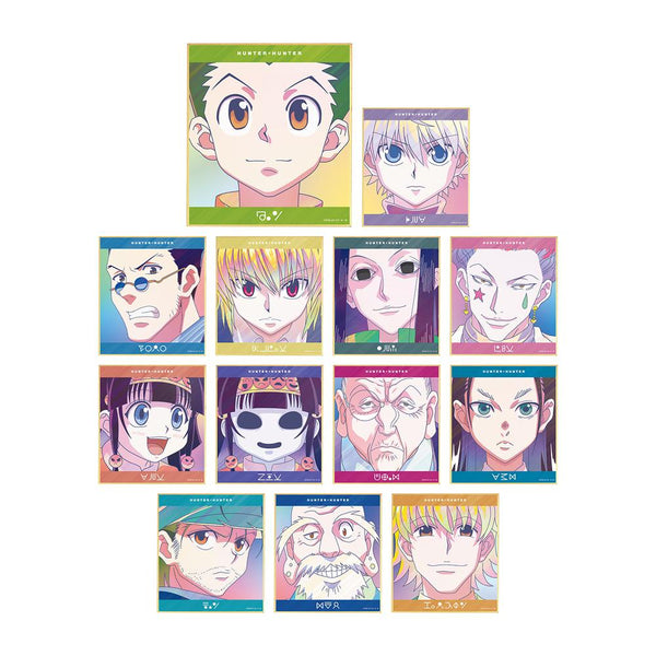 『HUNTER×HUNTER』トレーディング Ani-Art clear label 第3弾 ミニ色紙(単位/BOX)【202508再販】