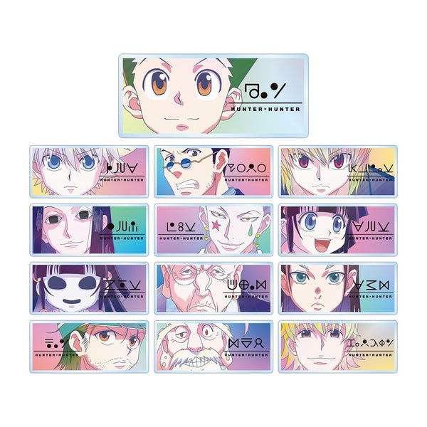 『HUNTER×HUNTER』トレーディング Ani-Art clear label 第3弾 アクリルネームプレート(単位/BOX)【202609再販】