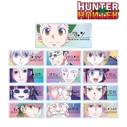 『HUNTER×HUNTER』トレーディング Ani-Art clear label 第3弾 アクリルネームプレート(単位/BOX)【202508再販】