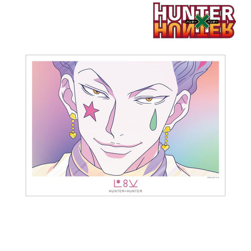 『HUNTER×HUNTER』ヒソカ Ani-Art clear label 第3弾 A3マット加工ポスター【202508再販】