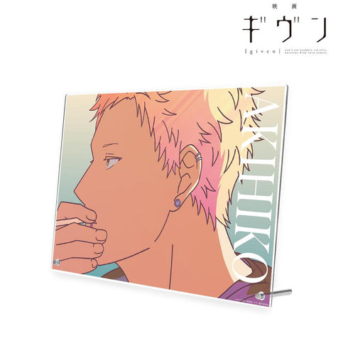『ギヴン』梶 秋彦 Ani-Art clear label A4アクリルパネル【202502再販】