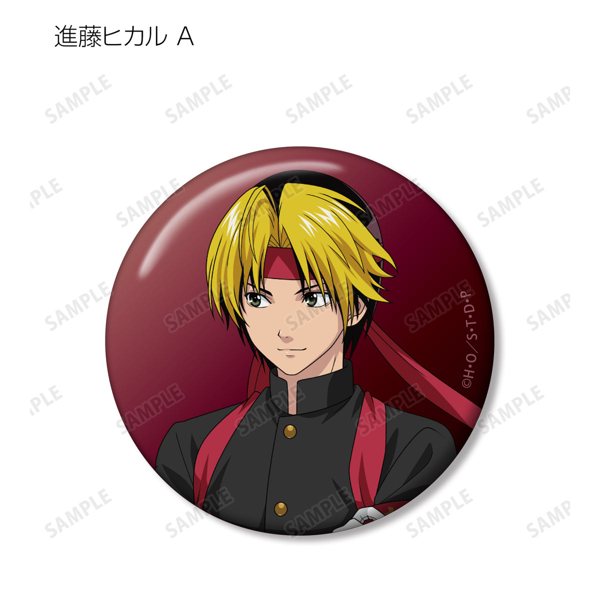 ヒカルの碁』描き下ろしイラスト 応援団ver. トレーディング⽸バッジ