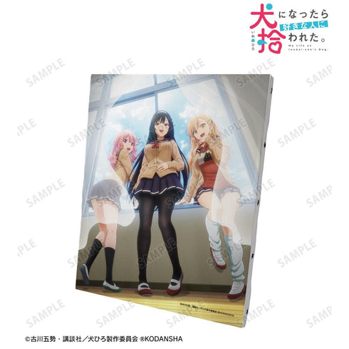 『犬になったら好きな人に拾われた。』キービジュアル第2弾 制服ver. キャンバスボード【202505再販】