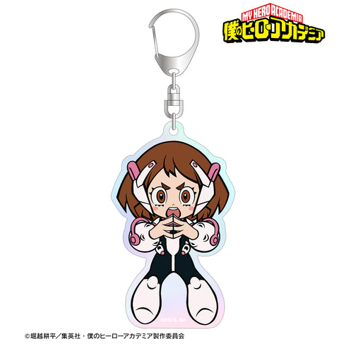 『僕のヒーローアカデミア』麗⽇お茶⼦ デフォルメ オーロラBIGアクリルキーホルダー