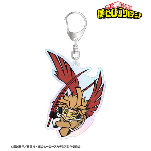 『僕のヒーローアカデミア』ホークス デフォルメ オーロラBIGアクリルキーホルダー【202508再販】