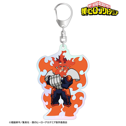 『僕のヒーローアカデミア』エンデヴァー デフォルメ オーロラBIGアクリルキーホルダー【202508再販】