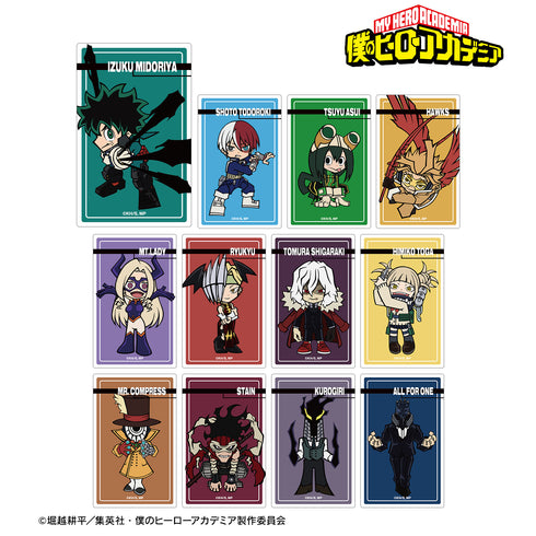 『僕のヒーローアカデミア』トレーディングデフォルメカードステッカー ver.A(全12種)BOX