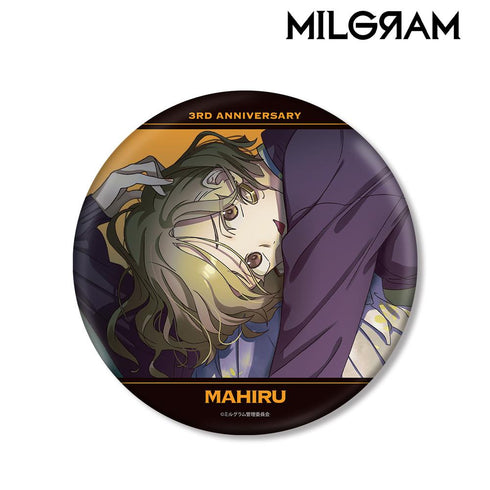 『MILGRAM -ミルグラム-』描き下ろしイラスト マヒル 3rd Anniversary ver. BIG缶バッジ【202502再販】