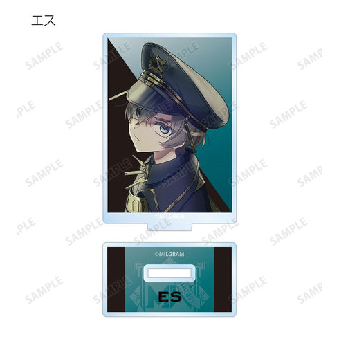 『MILGRAM -ミルグラム-』描き下ろしイラスト 3rd Anniversary ver. トレーディングアクリルスタンド(単位/BOX)【202608再販】