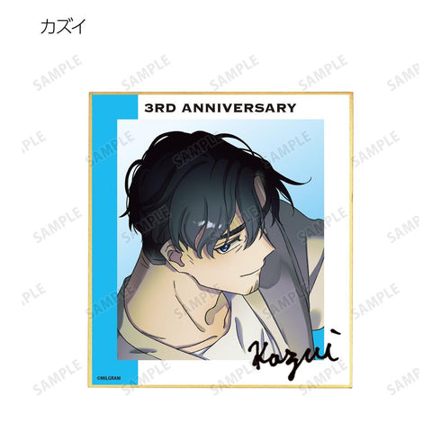 『MILGRAM -ミルグラム-』描き下ろしイラスト 3rd Anniversary ver. トレーディングミニ色紙(単位/BOX)【202510再販】