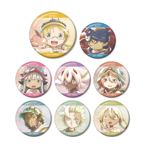 『メイドインアビス 烈日の黄金郷』トレーディング Ani-Art aqua label 缶バッジ(単位/BOX)【202608再販】
