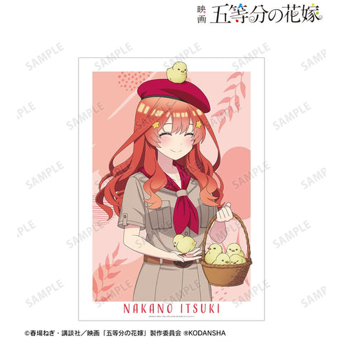 『五等分の花嫁』東武動物公園コラボ 描き下ろしイラスト 中野五月 サファリルックver. A3マット加工ポスター【202501再販】