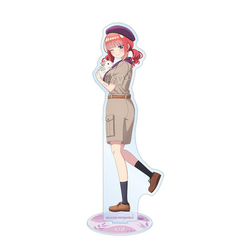 『五等分の花嫁』東武動物公園コラボ 描き下ろしイラスト 中野二乃 サファリルックver. BIGアクリルスタンド【202501再販】