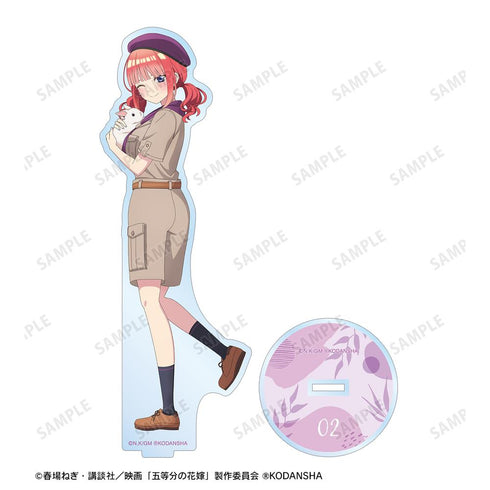 『五等分の花嫁』東武動物公園コラボ 描き下ろしイラスト 中野二乃 サファリルックver. BIGアクリルスタンド【202501再販】