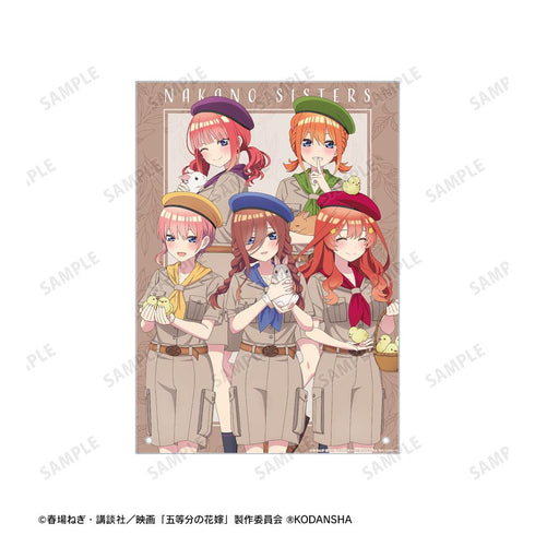 『五等分の花嫁』東武動物公園コラボ 描き下ろしイラスト 集合 サファリルックver. A4アクリルパネル【202501再販】