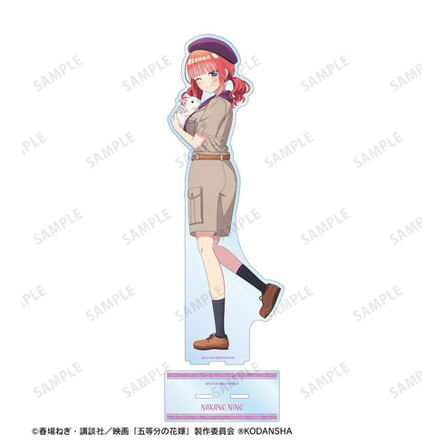 『五等分の花嫁』東武動物公園コラボ 描き下ろしイラスト 中野二乃 サファリルックver. 特大アクリルスタンド【202501再販】