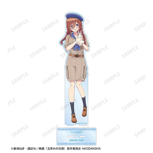 『五等分の花嫁』東武動物公園コラボ 描き下ろしイラスト 中野三玖 サファリルックver. 特大アクリルスタンド【202501再販】