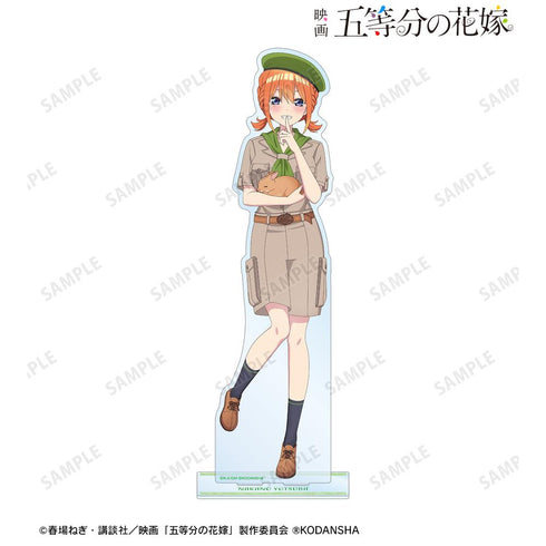 『五等分の花嫁』東武動物公園コラボ 描き下ろしイラスト 中野四葉 サファリルックver. 特大アクリルスタンド【202501再販】