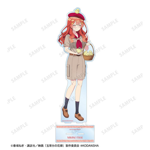 『五等分の花嫁』東武動物公園コラボ 描き下ろしイラスト 中野五月 サファリルックver. 特大アクリルスタンド【202501再販】