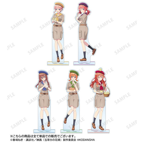 『五等分の花嫁』東武動物公園コラボ 描き下ろしイラスト 中野五月 サファリルックver. 特大アクリルスタンド【202501再販】