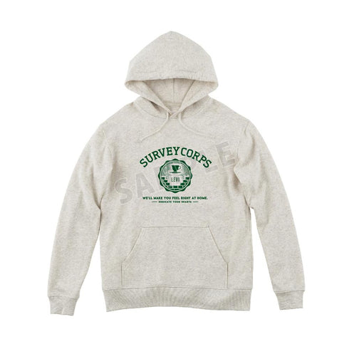 『進撃の巨人』リヴァイ カレッジパーカーメンズ【202512再販】