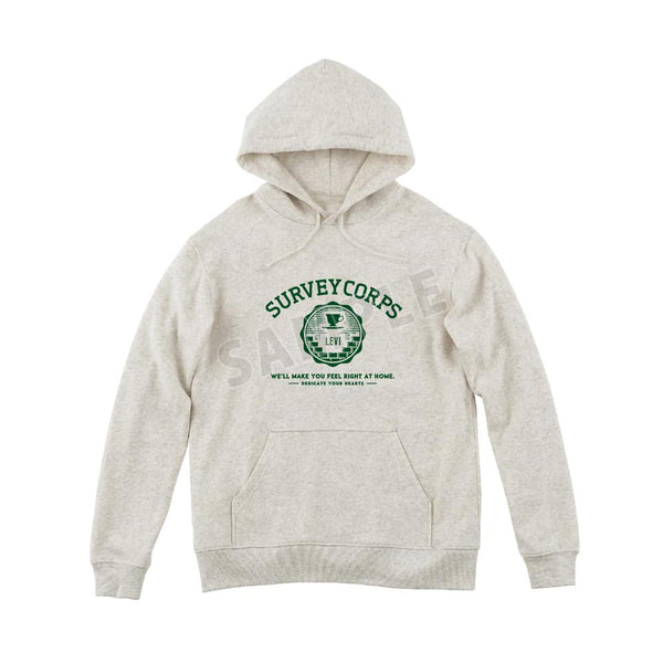 『進撃の巨人』リヴァイ カレッジパーカーレディース【202512再販】