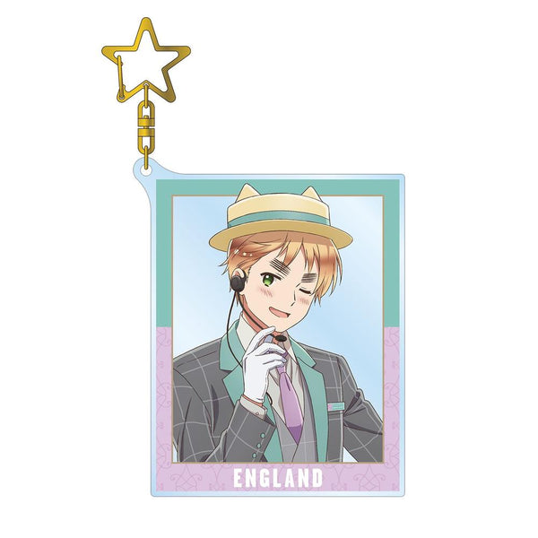『ヘタリア World★Stars』描き下ろしイラスト イギリス 遊園地ver. BIGアクリルキーホルダー【202608再販】