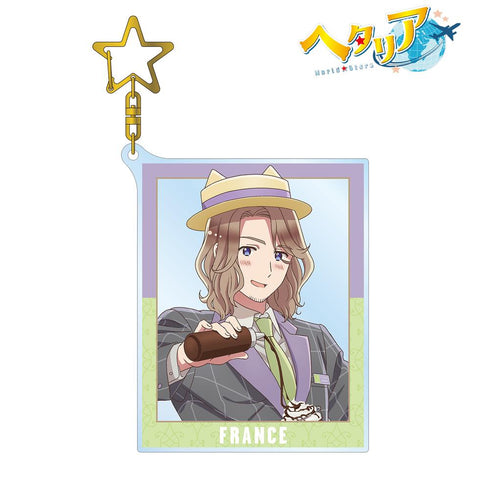 『ヘタリア World★Stars』描き下ろしイラスト フランス 遊園地ver. BIGアクリルキーホルダー【202501再販】