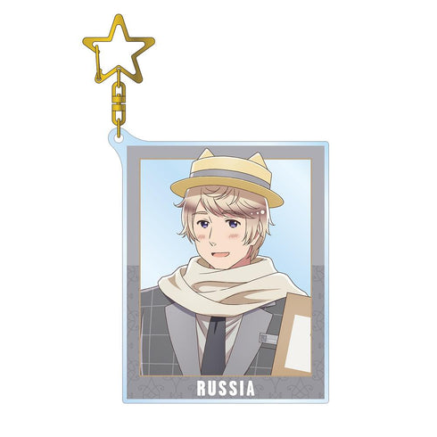 『ヘタリア World★Stars』描き下ろしイラスト ロシア 遊園地ver. BIGアクリルキーホルダー【202501再販】