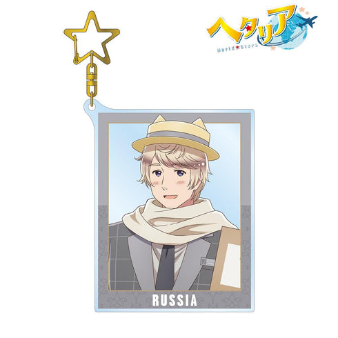 『ヘタリア World★Stars』描き下ろしイラスト ロシア 遊園地ver. BIGアクリルキーホルダー【202501再販】