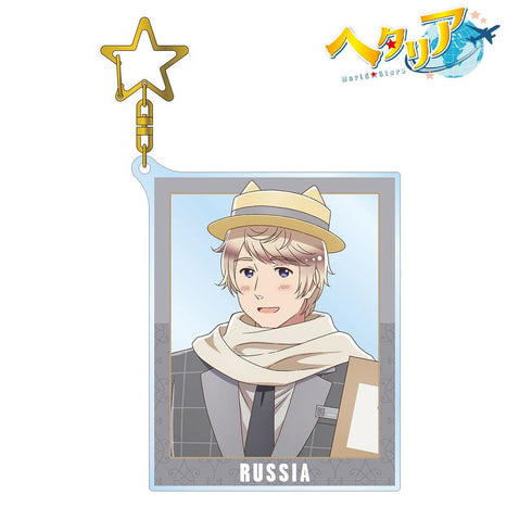 『ヘタリア World★Stars』描き下ろしイラスト ロシア 遊園地ver. BIGアクリルキーホルダー【202608再販】