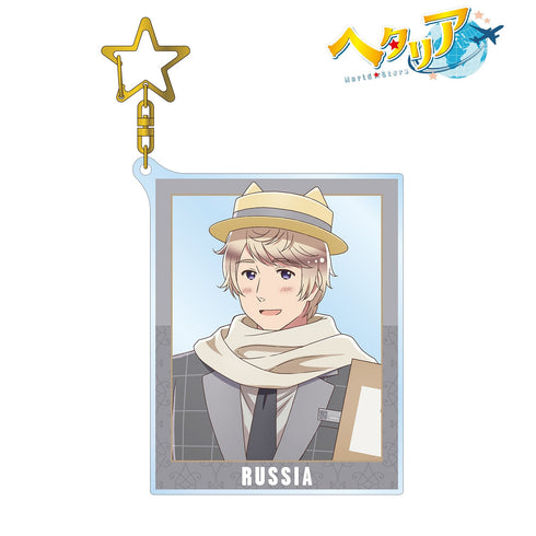『ヘタリア World★Stars』描き下ろしイラスト ロシア 遊園地ver. BIGアクリルキーホルダー【202404再販】