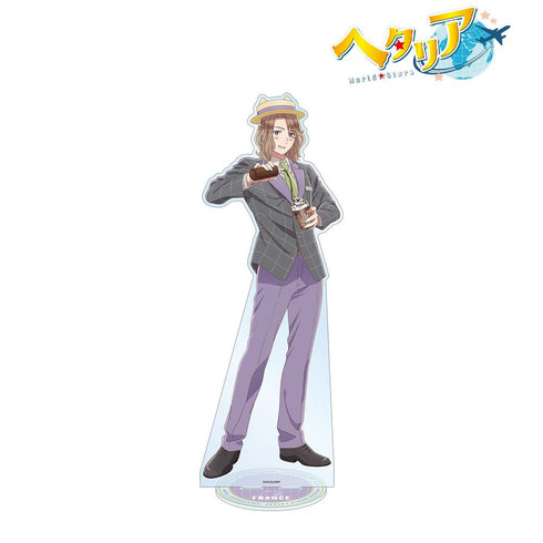 『ヘタリア World★Stars』描き下ろしイラスト フランス 遊園地ver. 特大アクリルスタンド【202608再販】