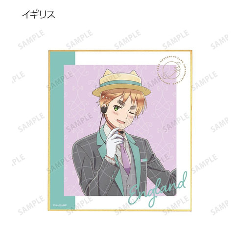 『ヘタリア World★Stars』描き下ろしイラスト 遊園地ver. トレーディングミニ色紙(単位/BOX)【202608再販】