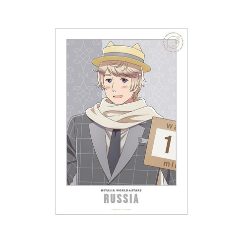 『ヘタリア World★Stars』描き下ろしイラスト ロシア 遊園地ver. A3マット加工ポスター【202608再販】