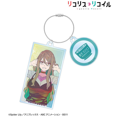 『リコリス・リコイル』中原ミズキ Ani-Art clear label 2連ワイヤーアクリルキーホルダー【202504再販】