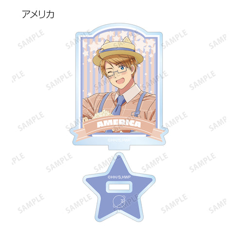 『ヘタリア World★Stars』描き下ろしイラスト 遊園地ver. トレーディングアクリルスタンド BOX