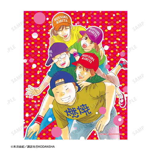 『ちはやふる』第四⼗⾸扉イラスト キャンバスボード