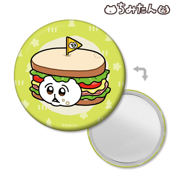 『ちみたん』描き下ろしイラスト ちみたん F キャンプver. ⽸ミラー